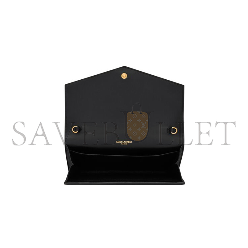 YSL UPTOWN CHAIN WALLET IN SHINY CROCODILE-EMBOSSED LEATHER 607788DND1J1000 (19*12*3cm) YSL UPTOWN CHAIN WALLET IN SHINY CROCODILE-EMBOSSED LEATHER 607788DND1J1000 (19*12*3cm)